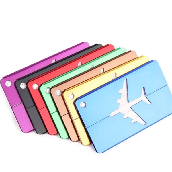 Metal Aluminum Luggage Tag