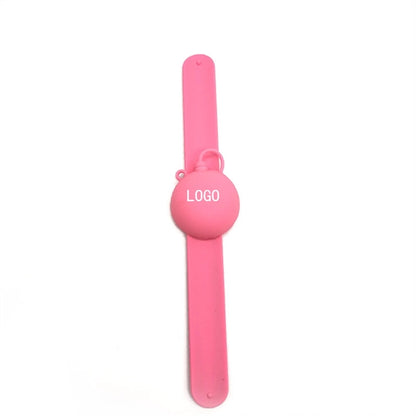 Heart Sanitizer Slap Bracelet