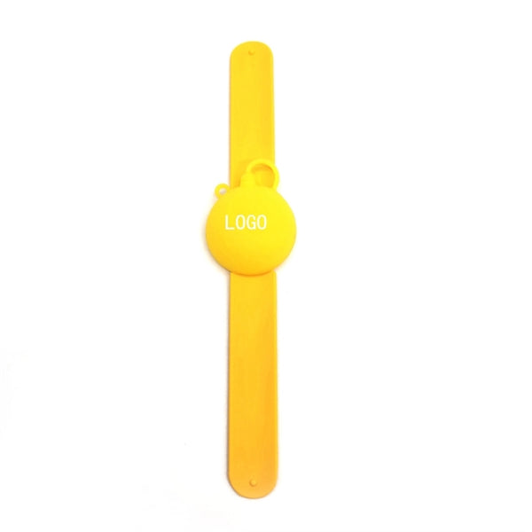 Heart Sanitizer Slap Bracelet