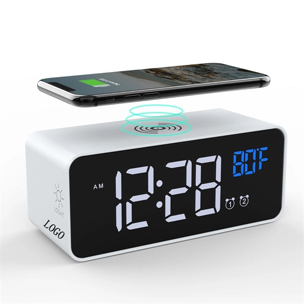 Wireless Charging Alarm Clock