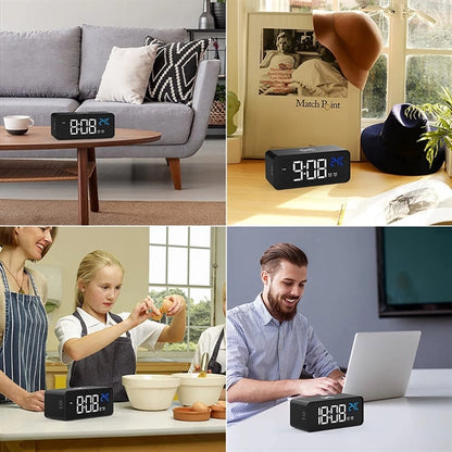Wireless Charging Alarm Clock