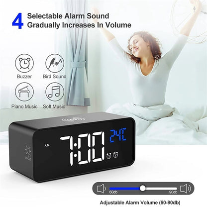 Wireless Charging Alarm Clock
