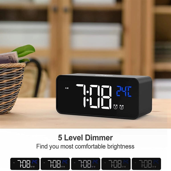 Wireless Charging Alarm Clock