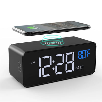 Wireless Charging Alarm Clock