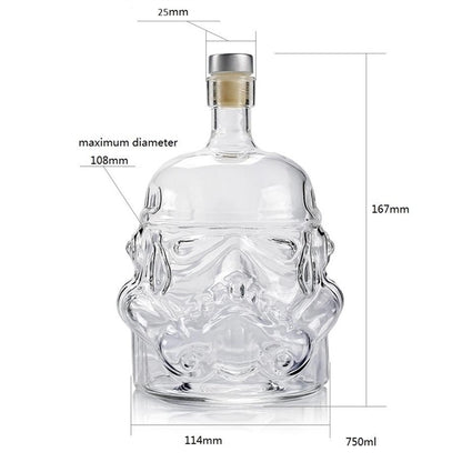 Stormtrooper Whiskey Bottle