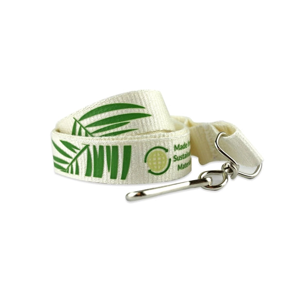 Biodegradable Bamboo Eco-friendly Lanyard w/ Buckle Release