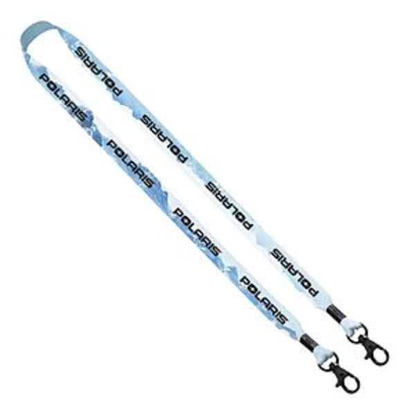 Bamboo Biodegradable Double Ended Eco-friendly Lanyard