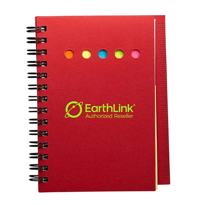 Sticky Notebook with ruler