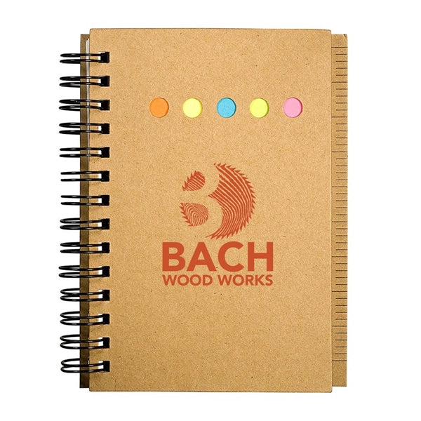 Sticky Notebook with ruler
