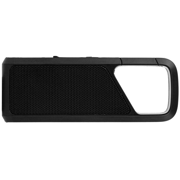 2-Watt Waterproof Bluetooth Speaker with Built-In Carabiner