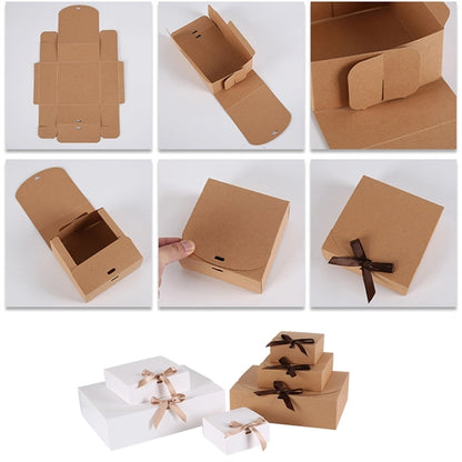 Gift Boxes With Lid And Ribbon