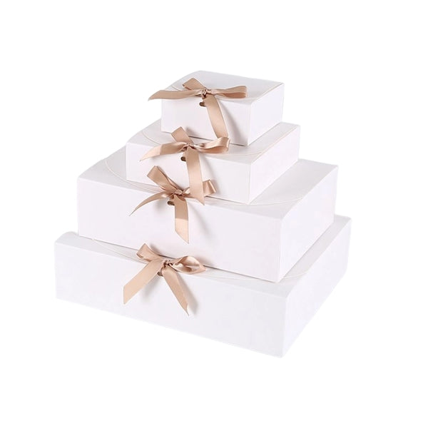 Gift Boxes With Lid And Ribbon