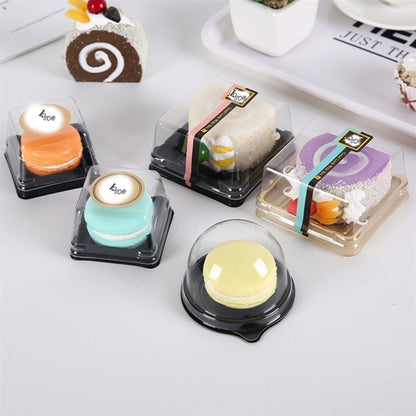 Pet Clear Cover Cupcake Box Individual Container