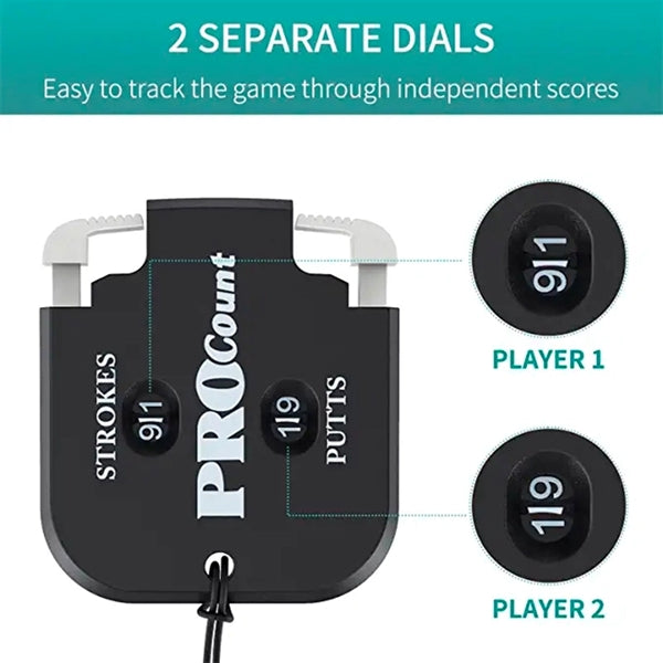 Golf Score Stroke Counter Clicker