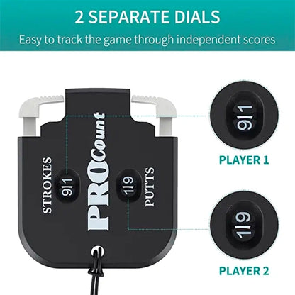Golf Score Stroke Counter Clicker