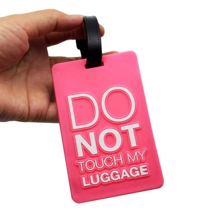 Silicone Letter Luggage Name Tag