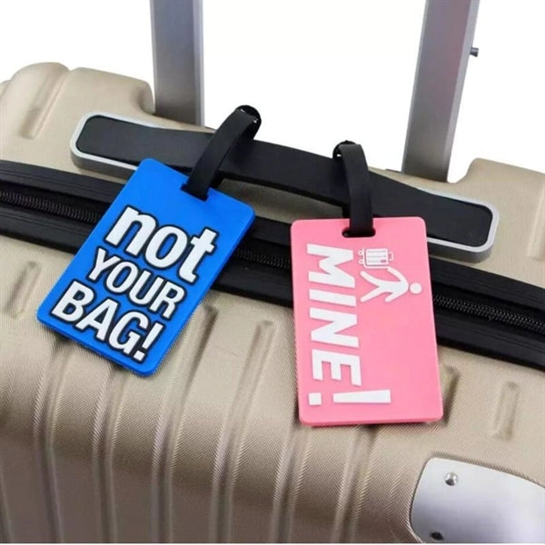 Silicone Letter Luggage Name Tag