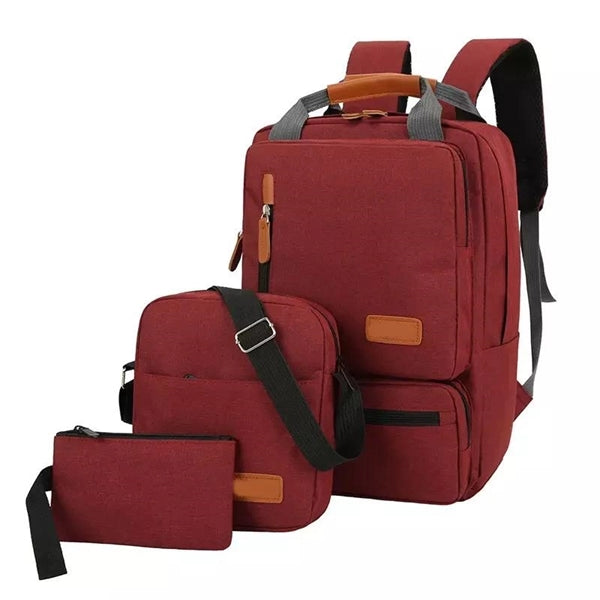 3pcs Business Backpack Set