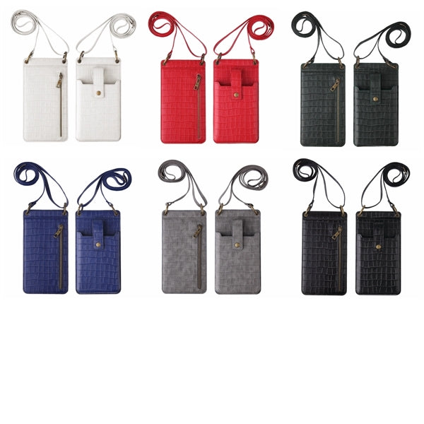Crossbody Phone Purse Bag Messenger Shoulder Handbag Pu