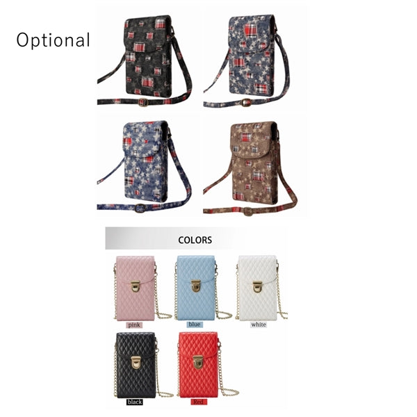 Crossbody Phone Purse Bag Messenger Shoulder Handbag Pu