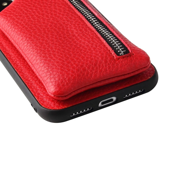 Leather Wallet Case For Phone 12 11 13Pro Max With Lanyard