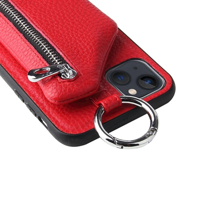 Leather Wallet Case For Phone 12 11 13Pro Max With Lanyard