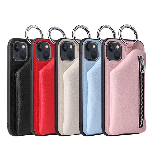 Leather Wallet Case For Phone 12 11 13Pro Max With Lanyard