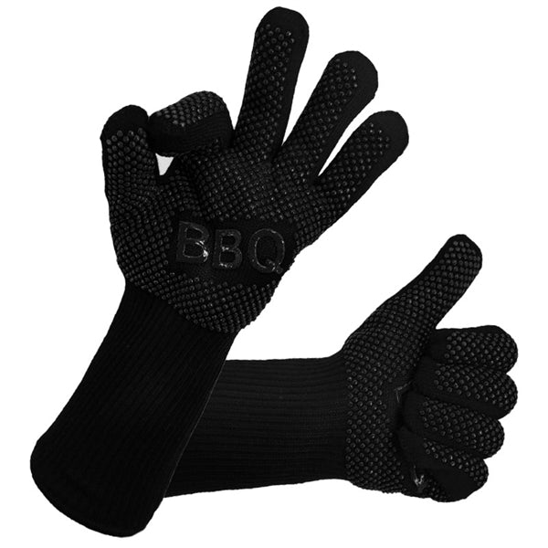 Bbq Gloves Grilling Heat Resistant Silicone Oven Mitts