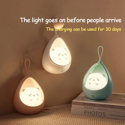Cute Cartoon Silicone Led Night Motion Sensor Light