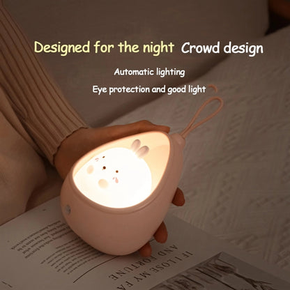 Cute Cartoon Silicone Led Night Motion Sensor Light