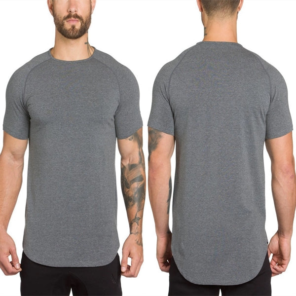 Cotton Men Gym Workout Slim Fit T-Shirt