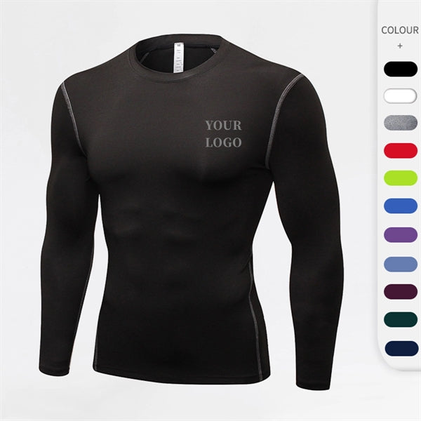 Men Athletic Quick Dry Long Sleeve