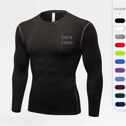 Men Athletic Quick Dry Long Sleeve