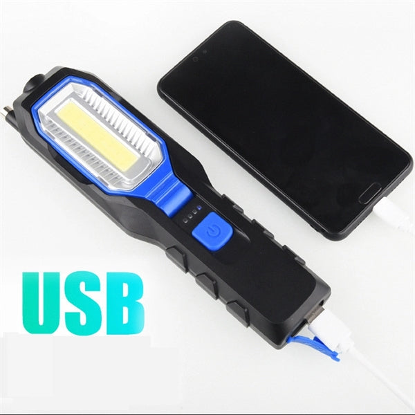 Led Rechargeable Portable Cob Inspection Light With Magnet