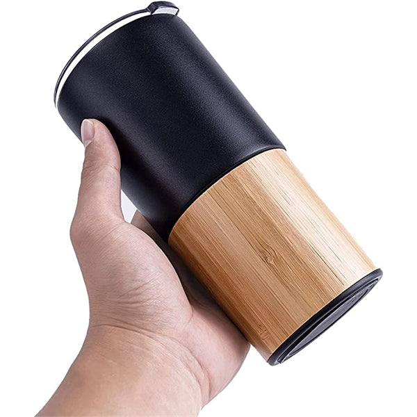 20 Oz Vacuum Insulated Bamboo Tumbler