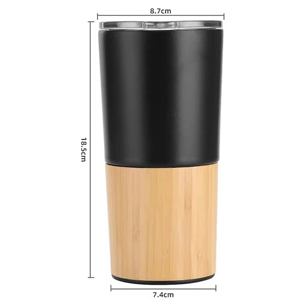20 Oz Vacuum Insulated Bamboo Tumbler