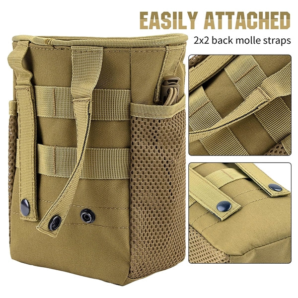 Tactical Molle Drawstring Dump Pouch