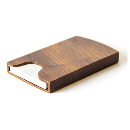 Wood Business Card Holder