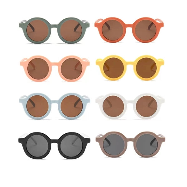 Cute Round Polarized Sunglasses For Kids