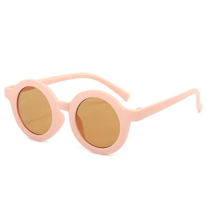 Cute Round Polarized Sunglasses For Kids