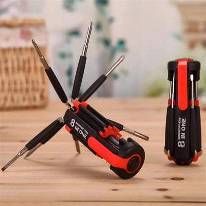 Portable Multifunction Screwdriver With LED Torch