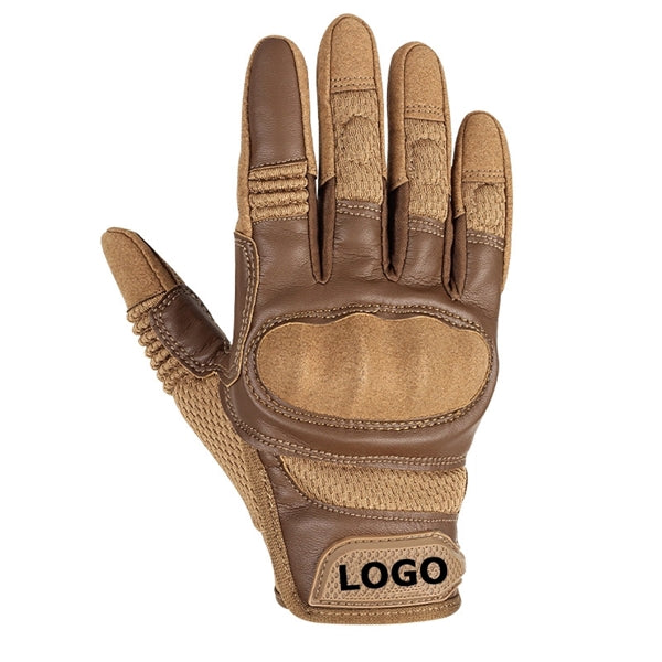 Combat Gloves With Hard Knuckle