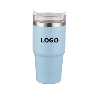 Large Stainless Steel Tumbler With Straw And Lid