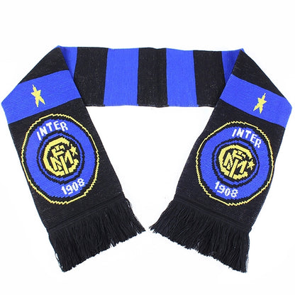 Double-Sided Winter Stretch Acrylic Knit Scarf With Fringe