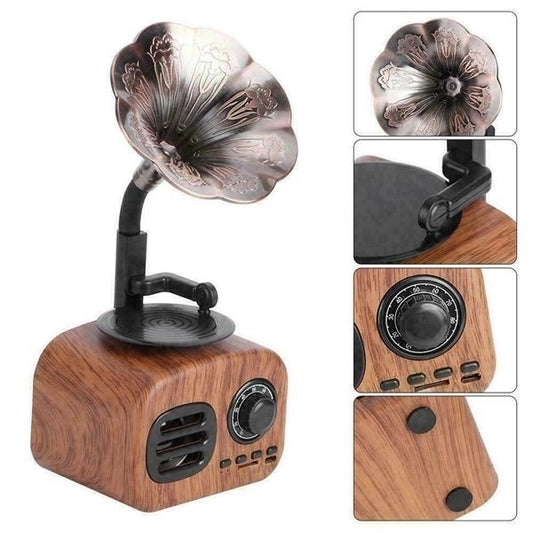 Portable Bluetooth Retro Speaker