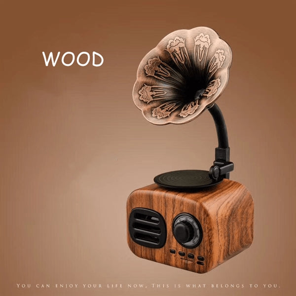 Portable Bluetooth Retro Speaker
