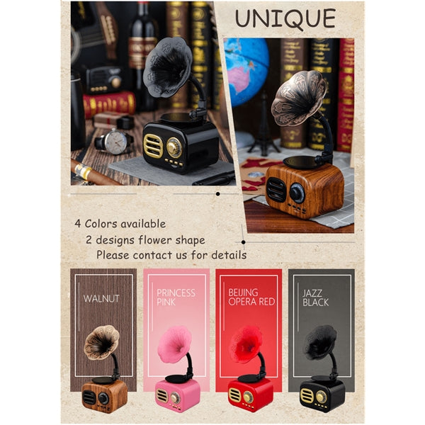 Portable Bluetooth Retro Speaker