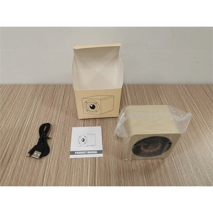 Mini Wireless Portable Wooden Speaker