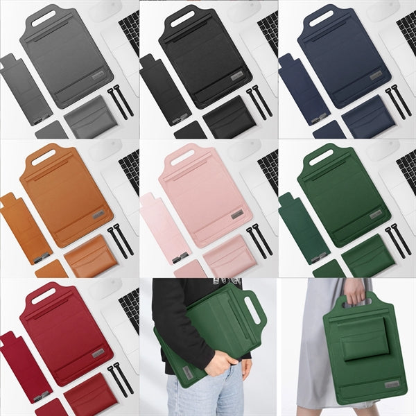 4 In 1 Multifunctional Portable Laptop Case 14Inch