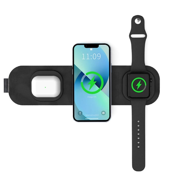Foldable 3 In 1 Wireless Charger Charging Station
